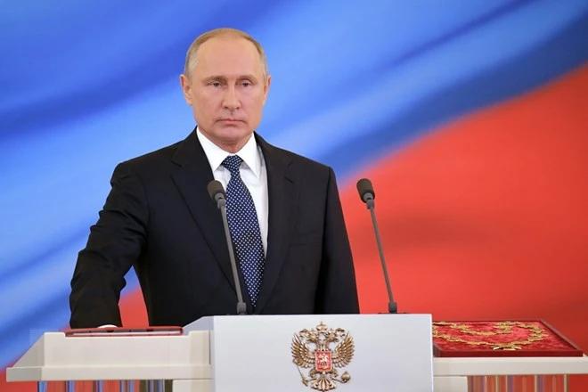 Putin tuyên thệ nhậm chức lần thứ năm